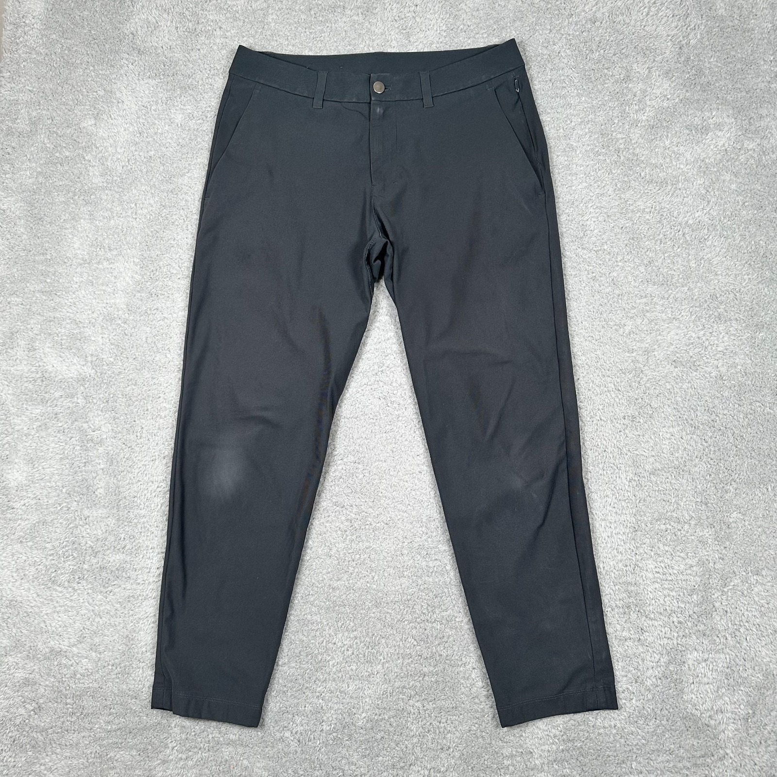Lululemon Pants Mens 32 Dark Gray Abc Slim Fit Commission Warpstreme Performance